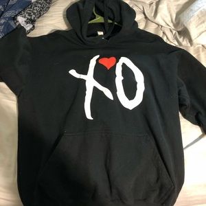 Men’s black XO hoodie - The Weeknd